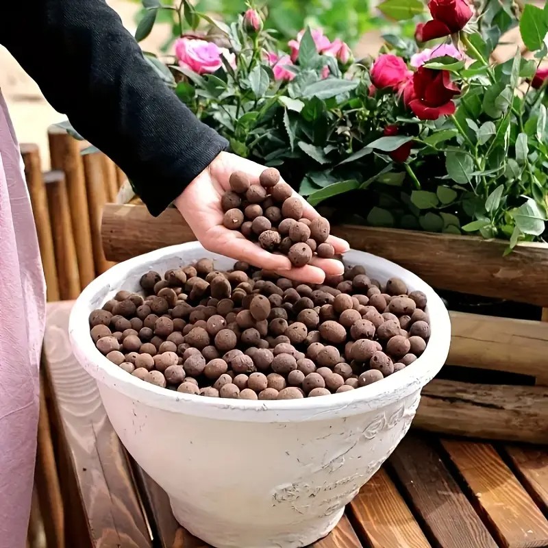 Aquarium Planted Plants - Lightweight & Breathable Terracotta Pellets for