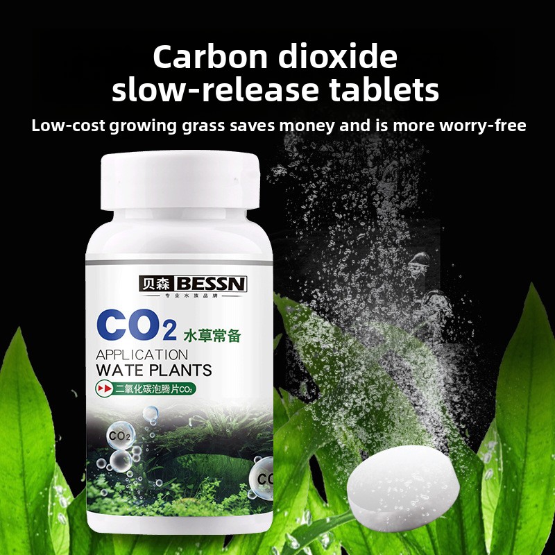 Aquarium Plant Yellowing - BESSN Aquarium CO2 Slow-Release Tablets-Planted Tank