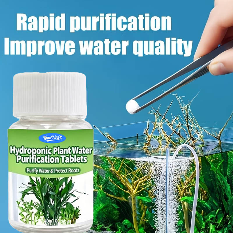 Planted Aquarium Equipment - Hydroponic Water Purification Tablets-Instant Water Suitable