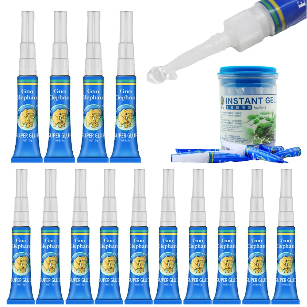 Aquarium Plant Glue - Aquatic Plants Driftwood Underwater Gel Landscaping