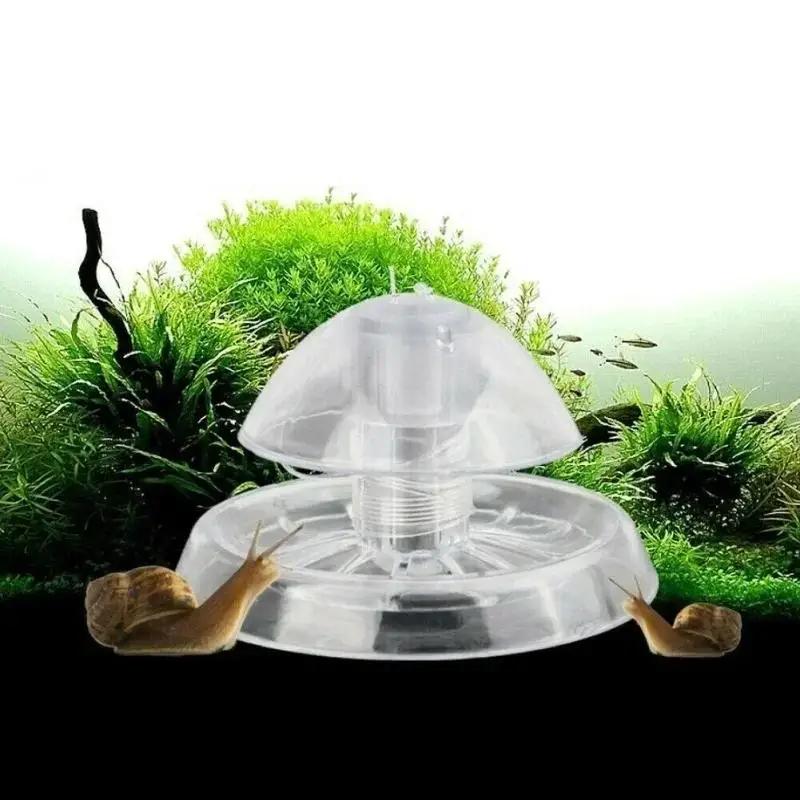 Aquarium Planted Plants - 2026 New 6/8CM Clear Plastic Snail