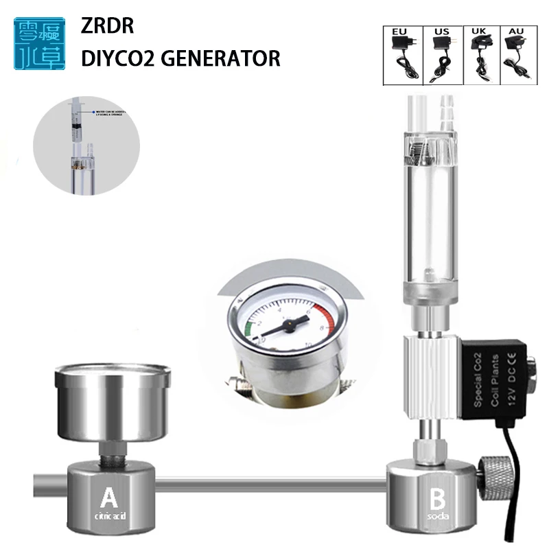 Planted Aquarium Equipment - Bể Cá Tự Làm CO2 Lò