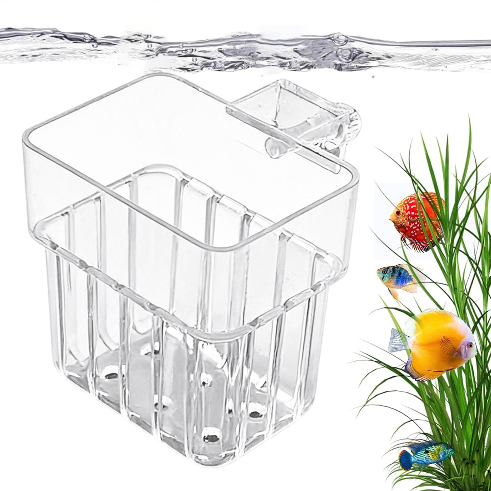 Aquarium Plant Growth - Aquarium Transparent Hanger Pot Hangable Aquarium