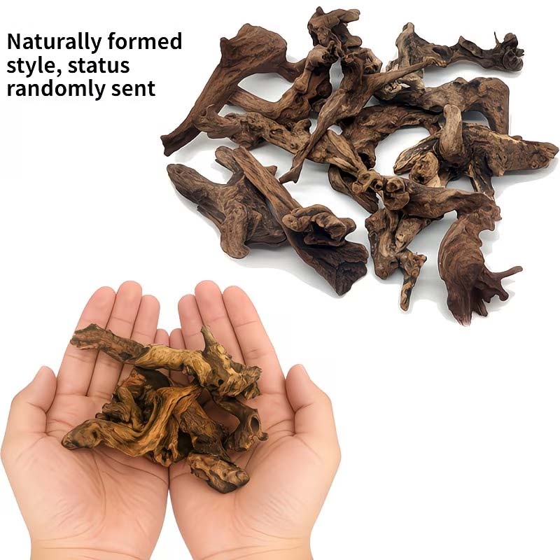Aquarium Planted Substrate - 5-10CM Natural Sinkable Driftwood Aquarium Landscape