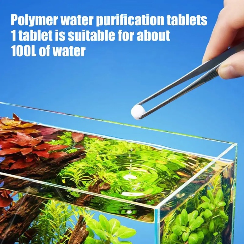 Aquatic Water Purification Tab - đánh giá và giá Aquarium Plant Yellowing