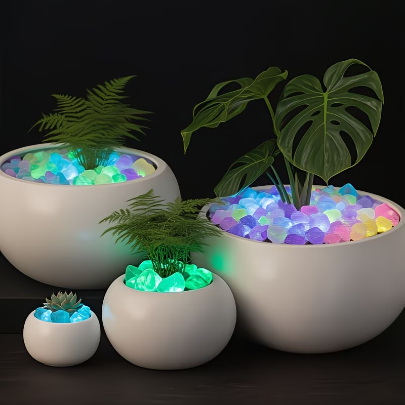 300PCS Luminous Pebble Set,0.9 - đánh giá và giá Aquarium Planted Plants