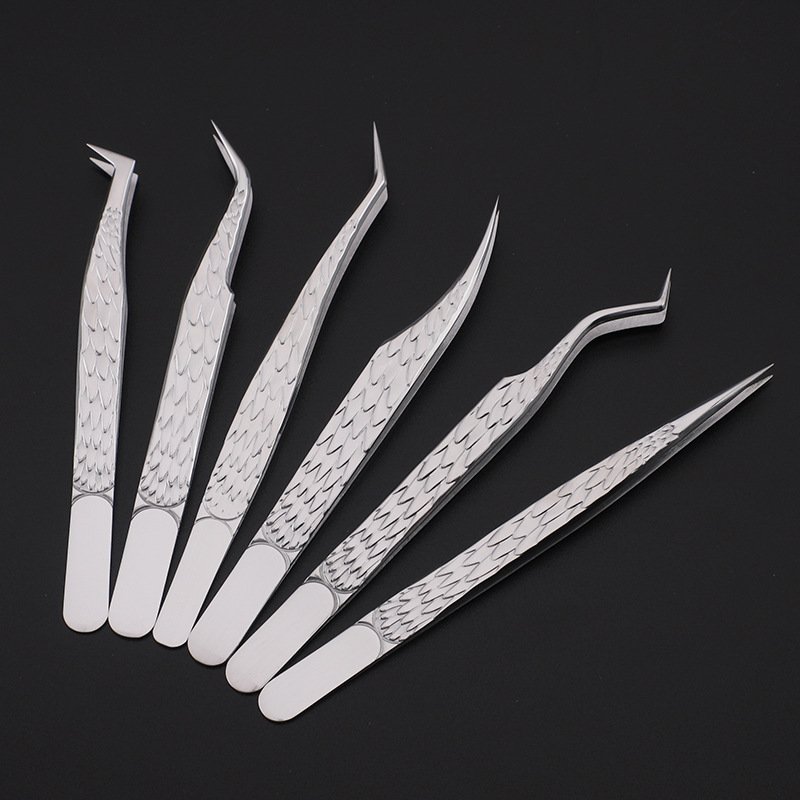 6PC Lông Mi Giả Nhíp Lưu Trữ G - đánh giá và giá Planted Clip Tweezers