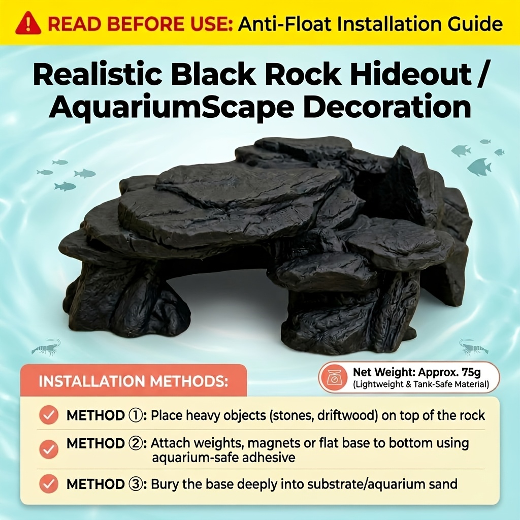 PLA Cave Aquarium Hidden Fish  - đánh giá và giá Aquarium Plant Root Tabs