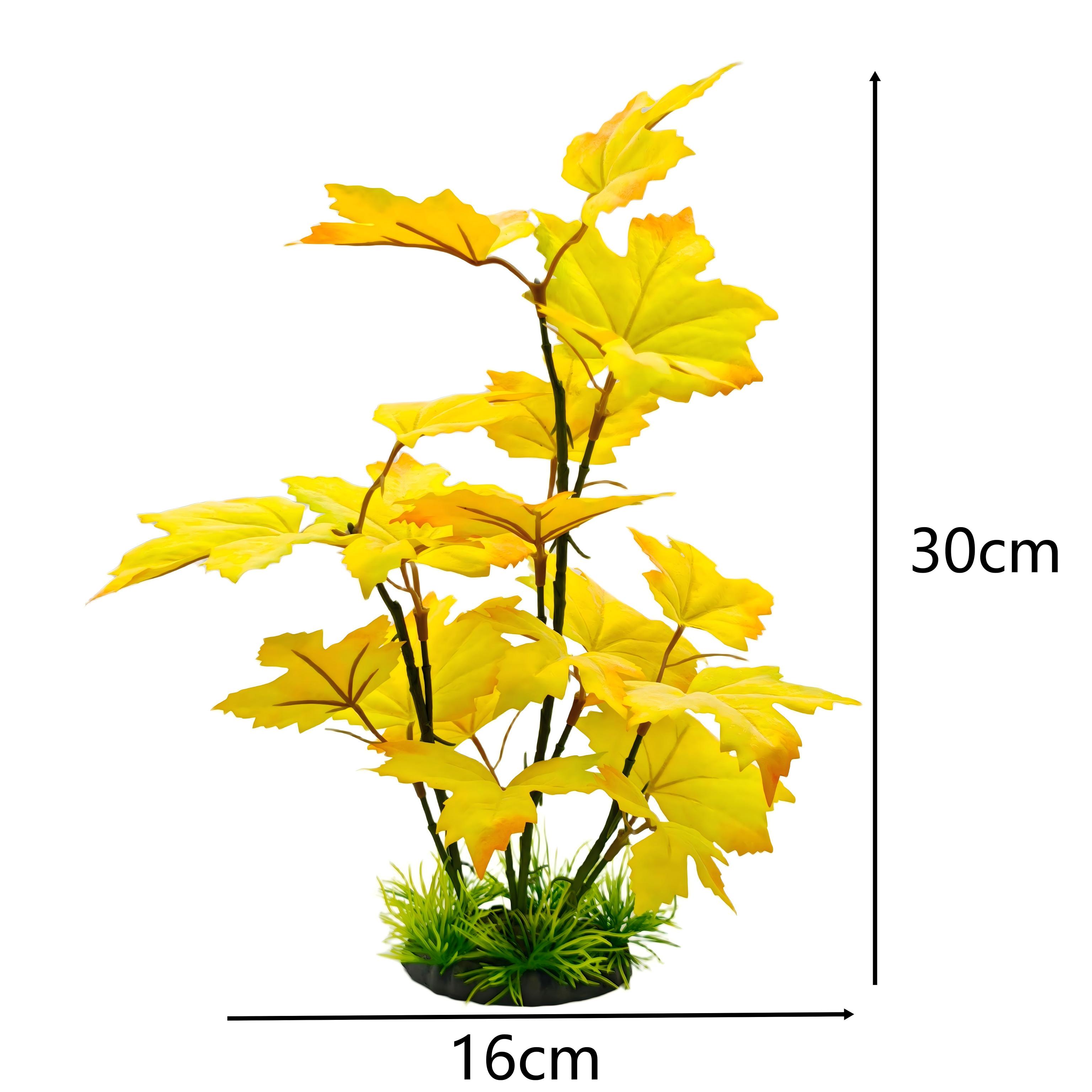 Artificial Leaves 30cm Aquariu - đánh giá và giá Aquarium Plant Yellowing