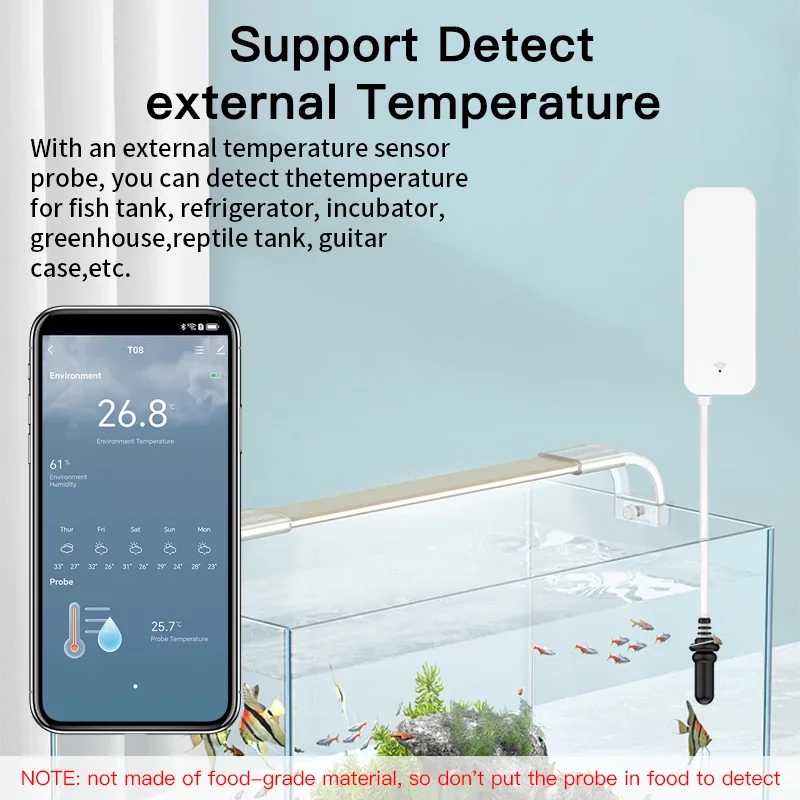 Tuya WiFi Temperature Humidity - đánh giá và giá Aquarium Planted Plants