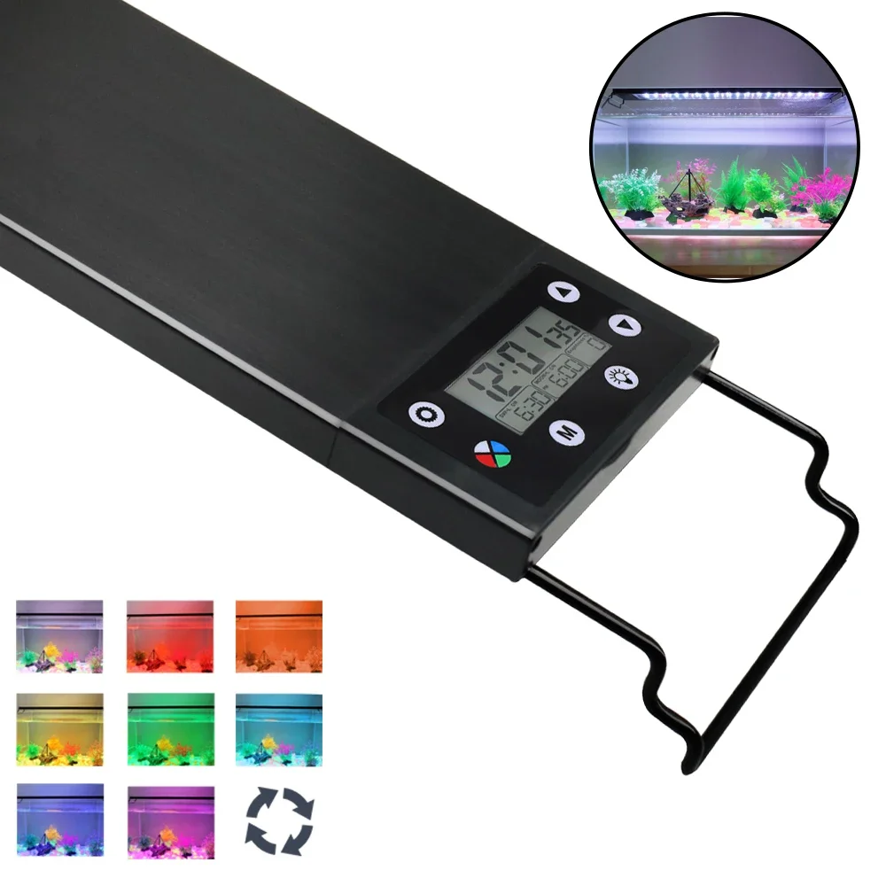 IP68 Waterproof Aquarium LED L - đánh giá và giá Led Planted Tank Light