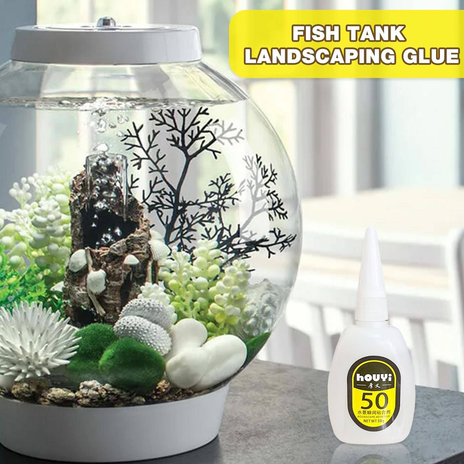 50/100g Clear Instant Glue Aqu - đánh giá và giá Aquarium Planted Plants