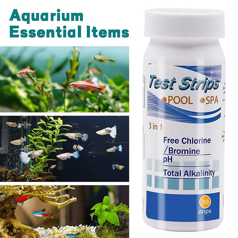Aquarium Water Test Strips 9 i - đánh giá và giá Planted Aquarium Kit
