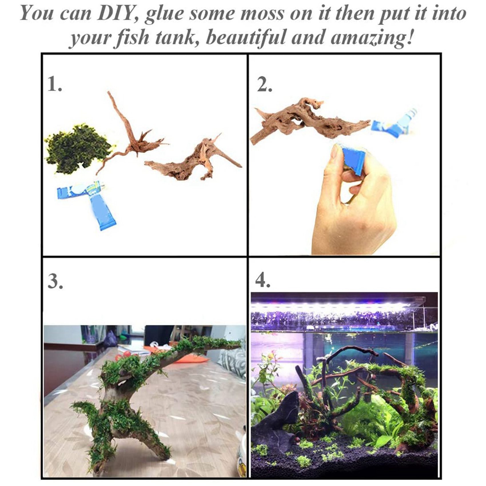 Hot Sale-Mini Driftwood For Aq - đánh giá và giá Aquarium Plant Root Tabs