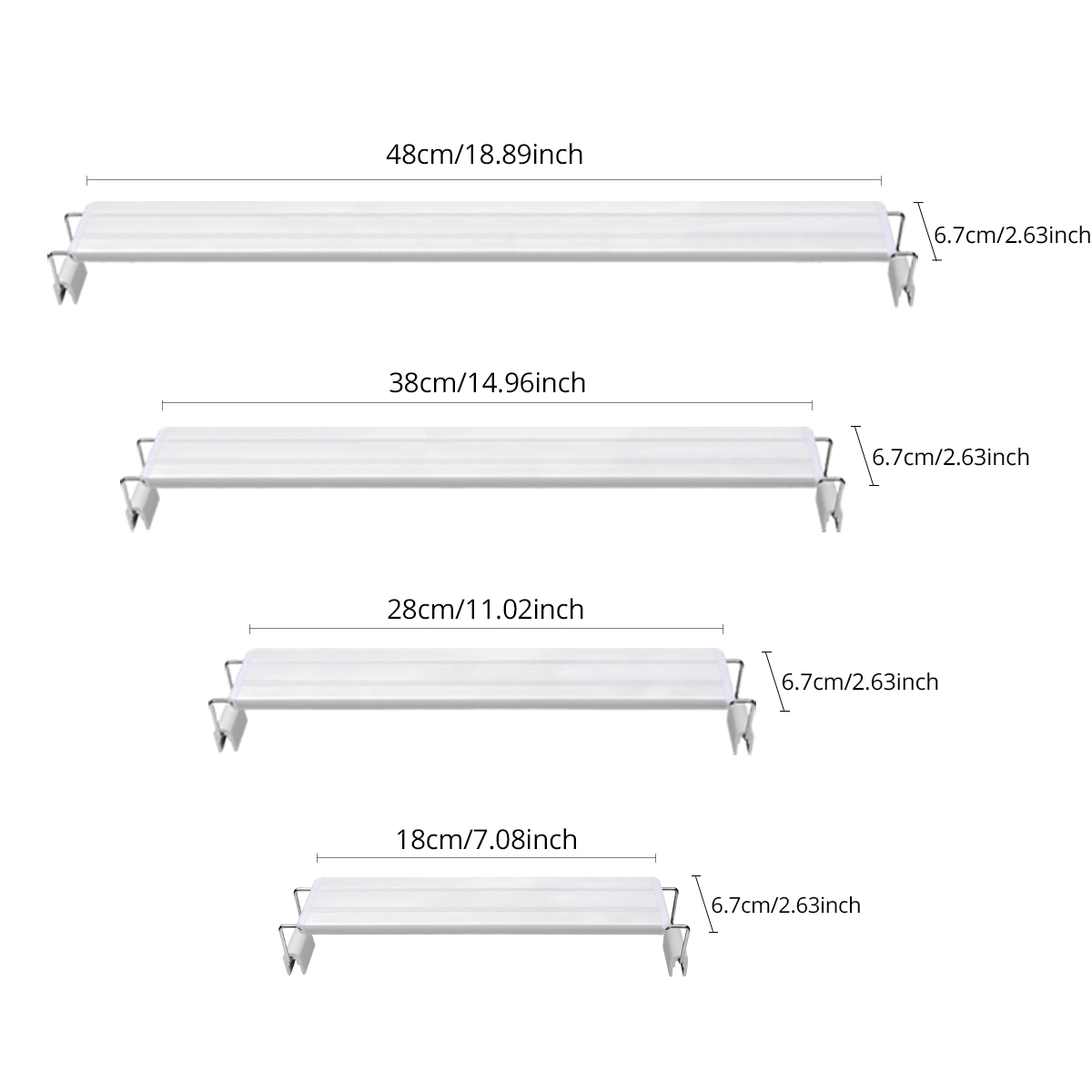 Super Slim LED Aquarium Light  - đánh giá và giá Led Planted Tank Light