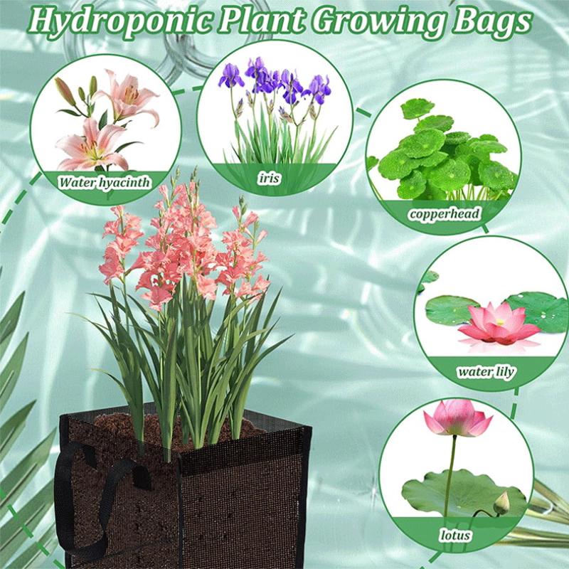 4 Pcs Black Mesh Pond Planting - đánh giá và giá Aquarium Planted Plants