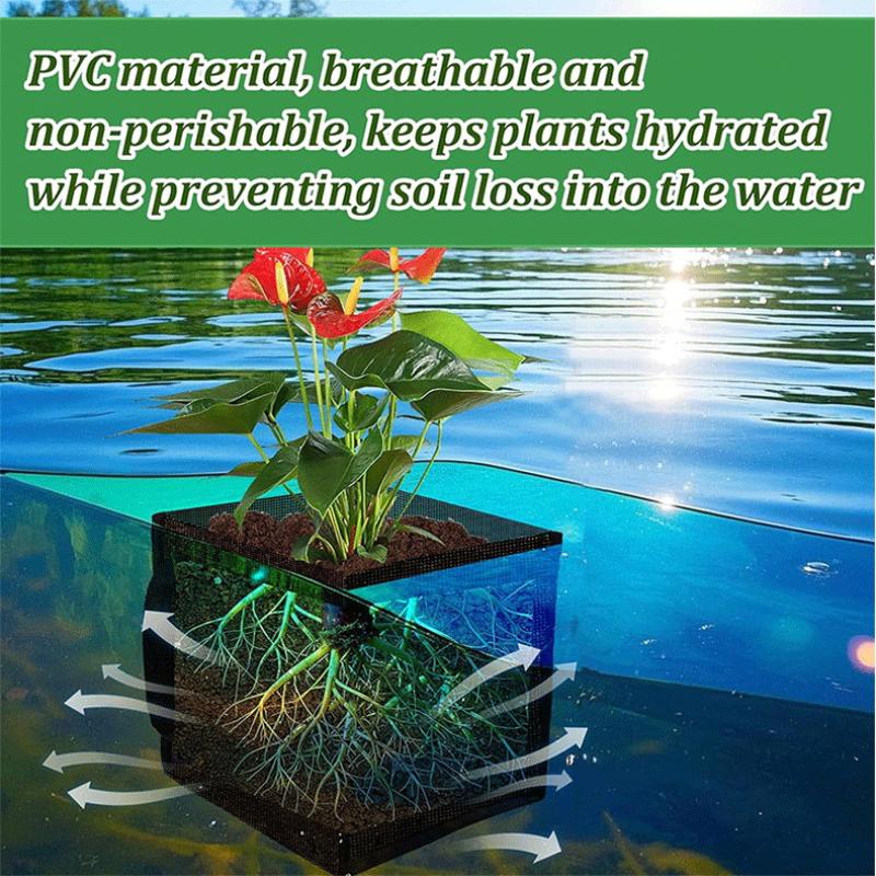 4 Pcs Black Mesh Pond Planting - đánh giá và giá Aquarium Planted Plants