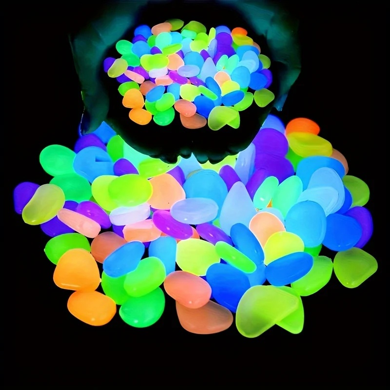 50-200pcs Glow in The Dark Peb - đánh giá và giá Aquarium Planted Plants