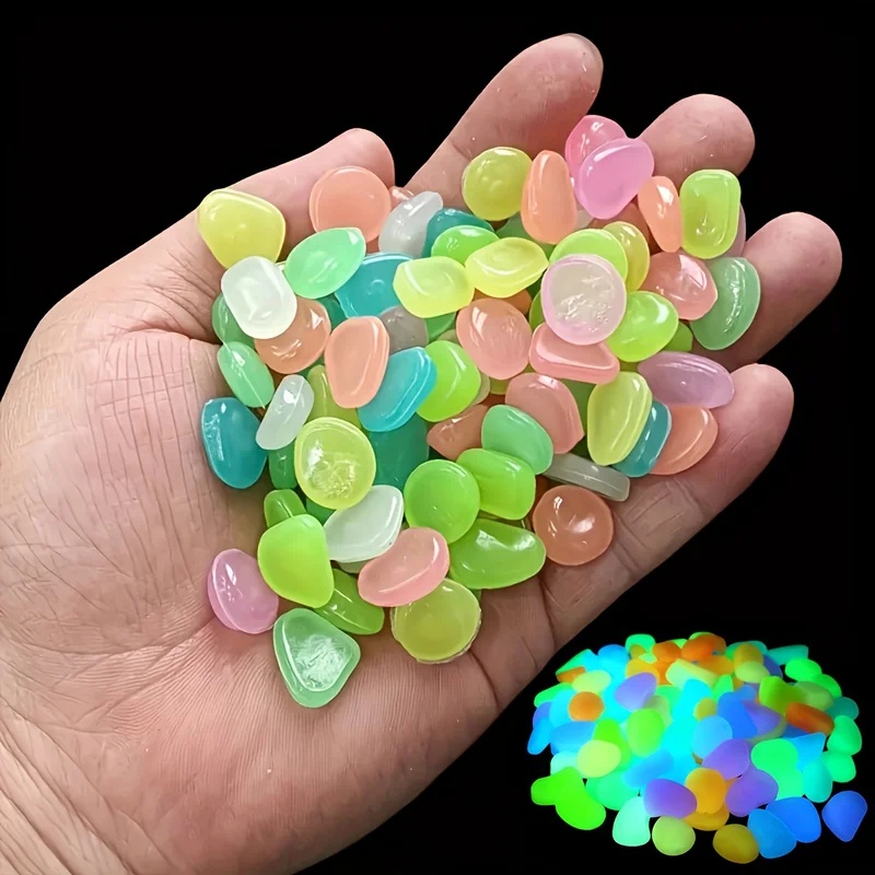50-200pcs Glow in The Dark Peb - đánh giá và giá Aquarium Planted Plants