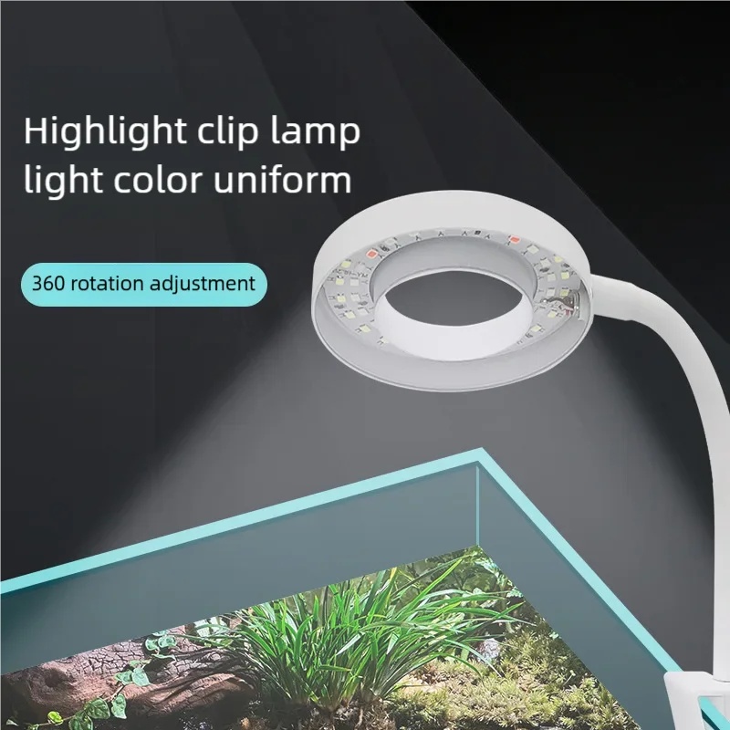 3W LED Clip-On Aquarium Light  - đánh giá và giá Led Planted Tank Light
