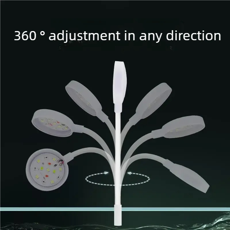 3W LED Clip-On Aquarium Light  - đánh giá và giá Led Planted Tank Light