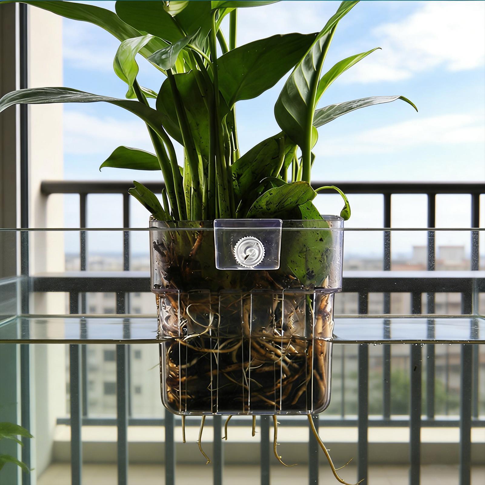 Aquarium Transparent Hanger Po - đánh giá và giá Aquarium Plant Growth