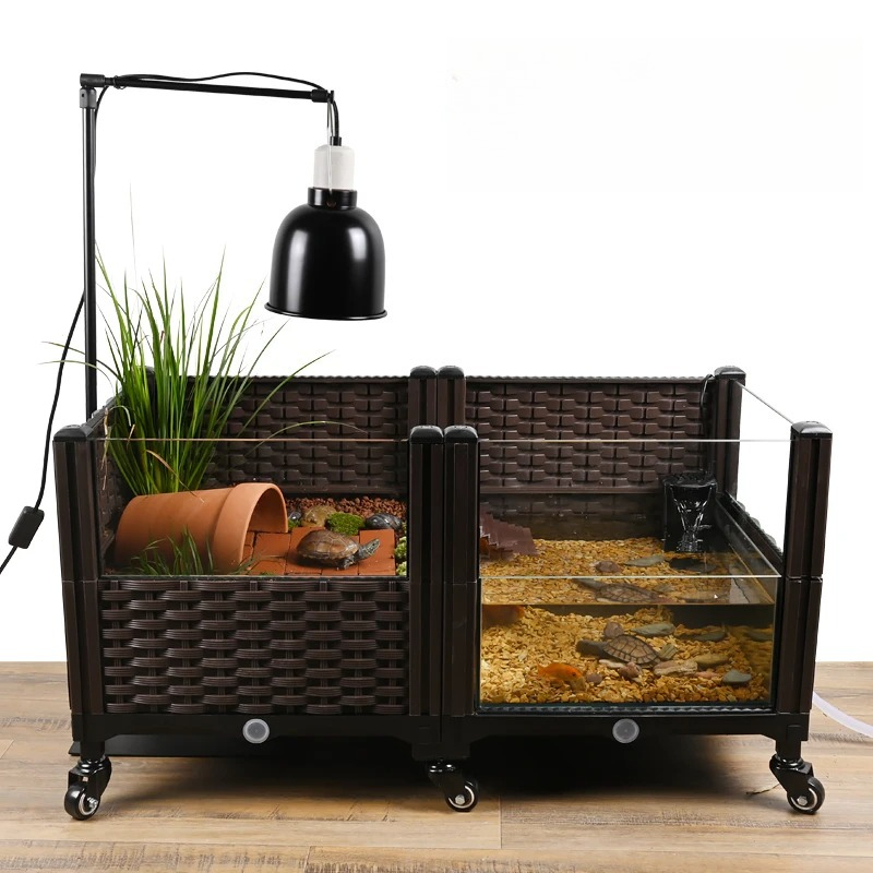 Eco Turtle Tank with Basking P - đánh giá và giá Aquarium Plant Yellowing