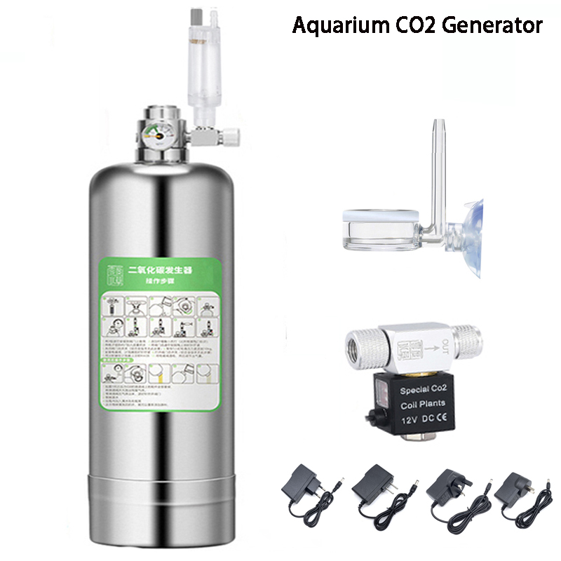 Aquarium CO2 Generator system  - đánh giá và giá Planted Aquarium Kit