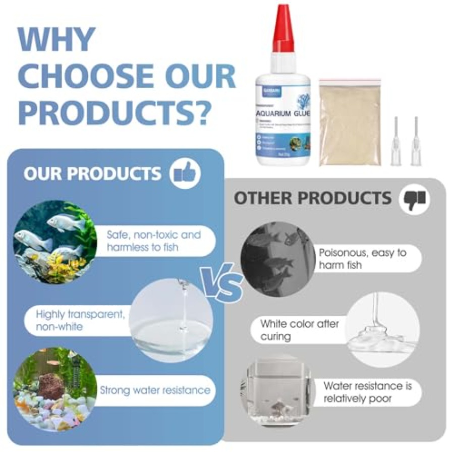Aquarium Glue, Super Reef Glue - đánh giá và giá Aquarium Plant Glue