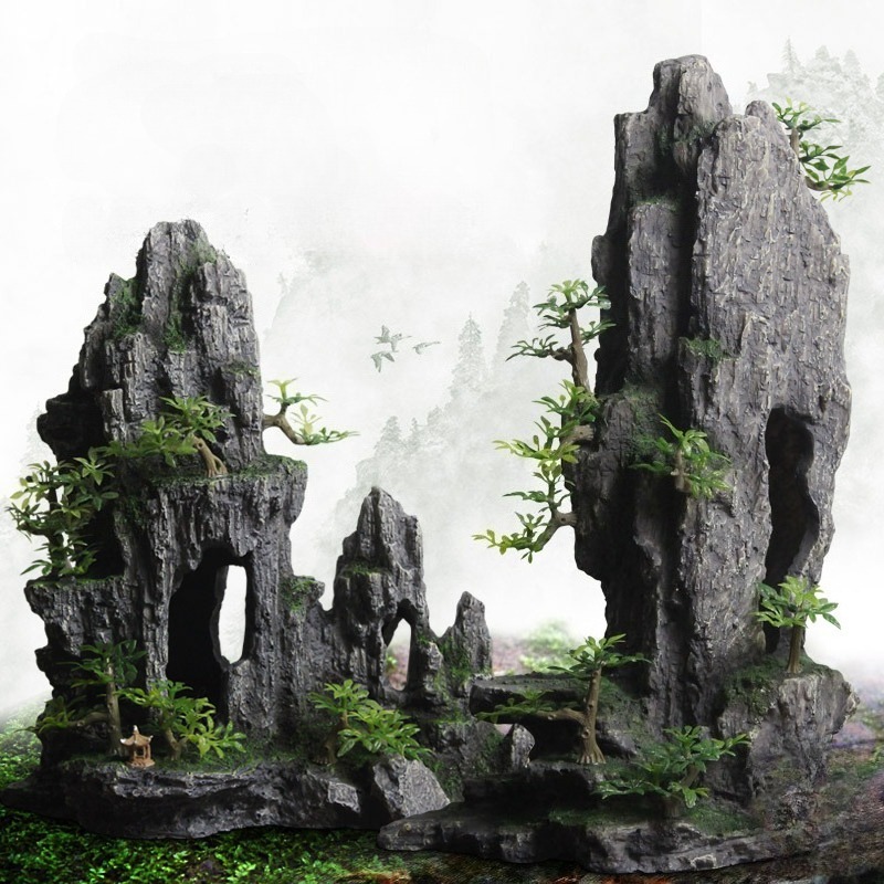 Aquarium Decor Stone Rockery C - đánh giá và giá Aquarium Plant Root Tabs
