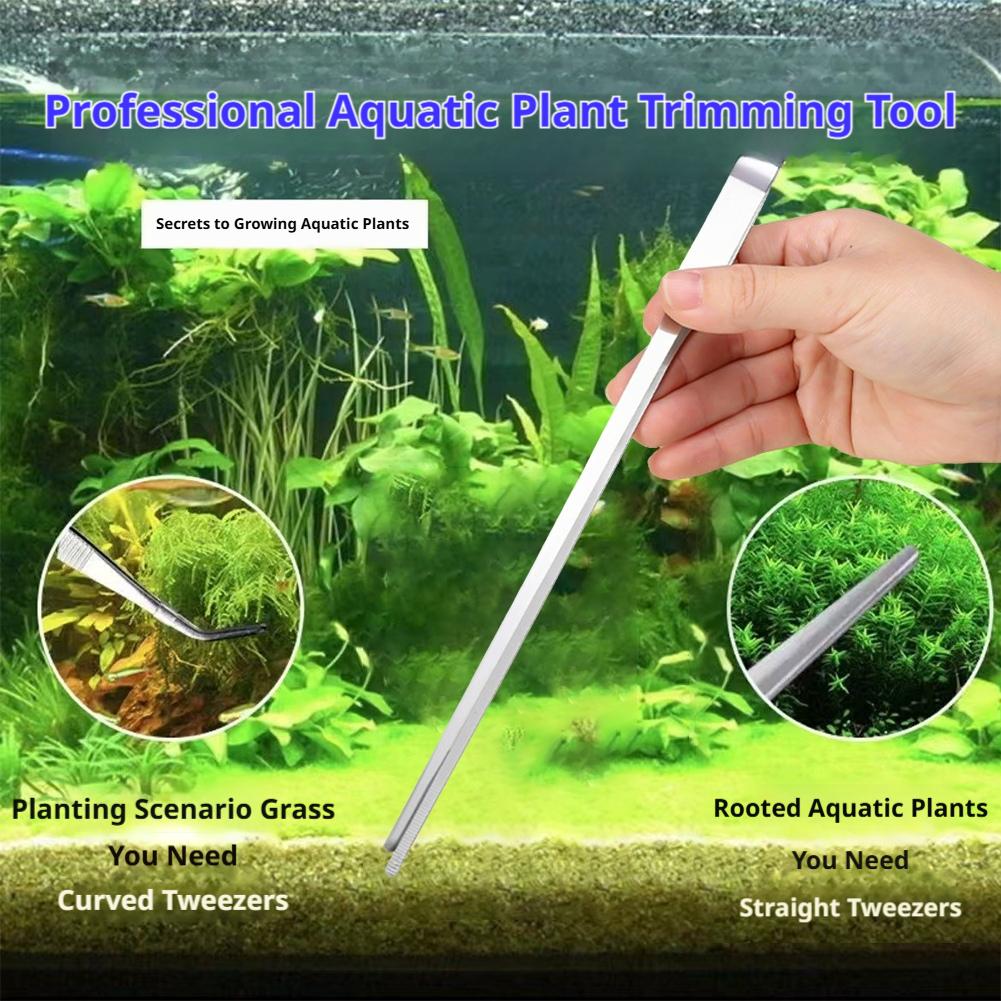 27cm Stainless Steel Aquarium  - đánh giá và giá Planted Clip Tweezers