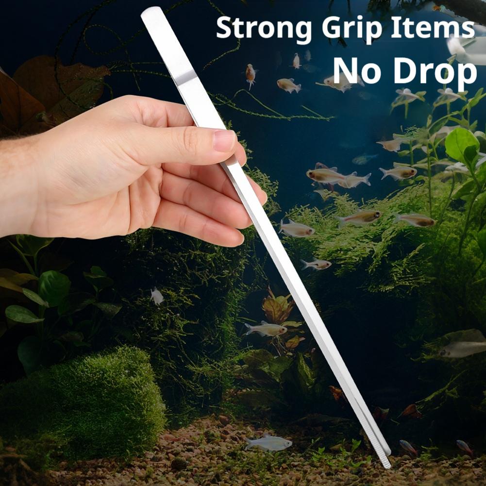 27cm Stainless Steel Aquarium  - đánh giá và giá Planted Clip Tweezers